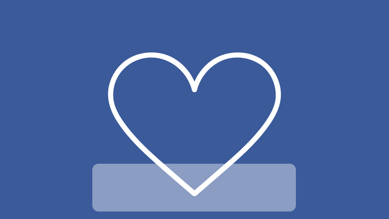 Facebook-hjerte